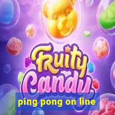 ping pong on line